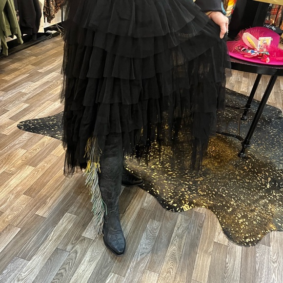 High low tulle layered skirt - Picture 2 of 3
